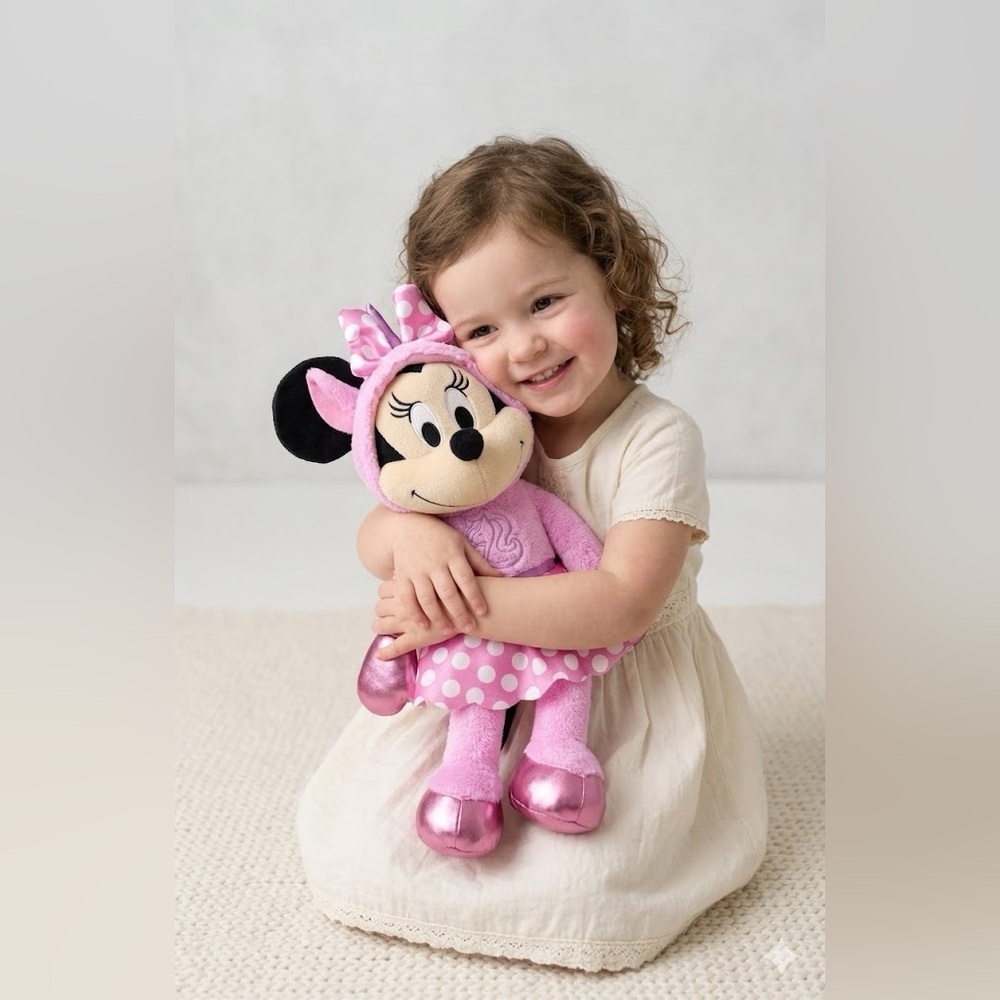 Minnie Mouse Silly Giggling Feature Plush, Interactive 20 Inch